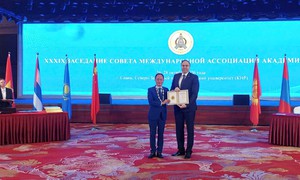 GS.TS Trần Hồng Thái là viện sĩ Viện Hàn lâm Khoa học Thế giới