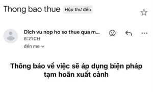 Bị mạo danh lập doanh nghiệp, người dân nhận thông báo tạm hoãn xuất cảnh