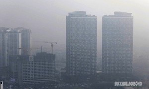Sáng nay Hà Nội tiếp tục ô nhiễm không khí nghiêm trọng