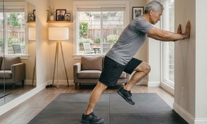 4 bài tập dựa tường giúp người trên 65 tuổi tăng cường cơ lõi