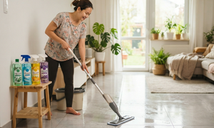 Nước lau nhà có mùi thơm có thể tạo hạt siêu mịn xâm nhập sâu vào phổi