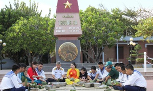 Tết đã về trên đảo Trường Sa