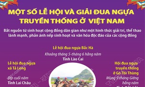 Một số lễ hội và giải đua ngựa truyền thống ở Việt Nam