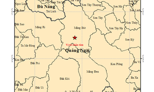 Quảng Ngãi hứng 6 trận động đất liên tiếp những ngày đầu năm Bính Ngọ