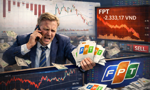 Khối ngoại ồ ạt bán tháo cổ phiếu FPT