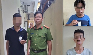 Xử lý nhóm giữ xe trái phép, phát hiện 2 đối tượng dương tính ma tuý