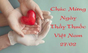 Những mẫu thiệp chúc mừng ngày Thầy thuốc Việt Nam 27/2 đẹp nhất 2026