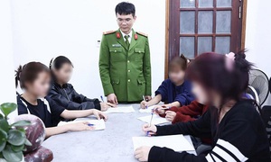 5 học sinh 14 tuổi rời trường đi làm thuê theo lời rủ rê qua mạng