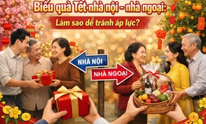 Biếu quà Tết nhà nội, nhà ngoại: Sao cho vẹn tình mà được nhẹ lòng?