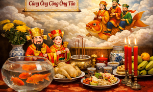 Cúng ông Công ông Táo mấy con cá chép là đúng?