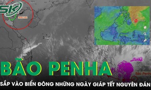 Bão Penha sắp vào Biển Đông những ngày giáp Tết Nguyên đán, có ảnh hưởng Việt Nam?