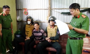 Bắt đối tượng kích động và ngăn cản việc thu hồi đất dự án đã được phê duyệt