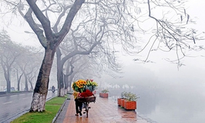 Không khí lạnh suy yếu, miền Bắc mưa phùn hết ngày mai