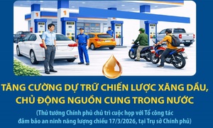 Thủ tướng Chính phủ Phạm Minh Chính: Tăng cường dự trữ chiến lược xăng dầu, chủ động nguồn cung trong nước