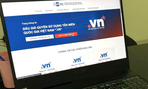 Đấu giá thành công 16 tên miền, mức giá cao nhất là 217 triệu đồng