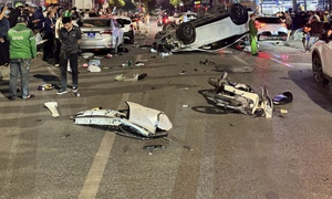 Công an Hà Nội thông tin chính thức vụ tai nạn giao thông liên hoàn trên đường Trung Kính