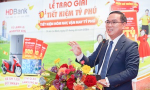 HDBank trao giải 'Tiết kiệm Tỷ phú': Nhân bội niềm vui từ những giá trị tích lũy