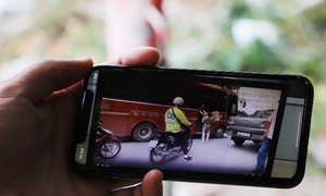 Từ 1/4, người dân có thể gửi phản ánh vi phạm giao thông qua ứng dụng VNeID