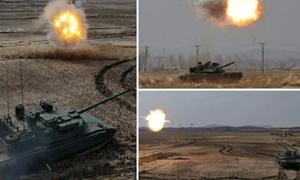 Xe tăng Chonma-2 của Triều Tiên có thể chặn đứng các đòn tấn công từ trên không