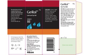 Alcon Pharmaceuticals tại Hà Nội tự thu hồi phiếu công bố tiêu chuẩn Gel tra mắt GenTeal Lubricant Eye Gel