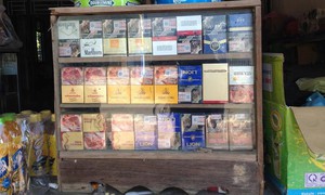 Từ 15/5, trưng bày quá một bao thuốc lá, điểm bán lẻ có thể bị phạt tới 5 triệu đồng