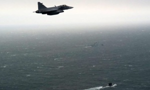 Thụy Điển máy bay chiến đấu Gripen truy dấu tàu ngầm lớp Kilo của Nga