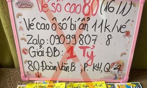 Mất hơn 1 tỉ đồng vì tham gia 'cào vé số trực tuyến'