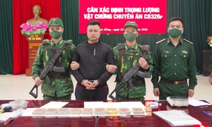 Bắt giữ đối tượng vận chuyển gần 3kg heroin tại Cao Bằng