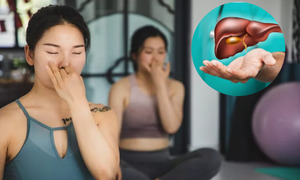 5 phút hít thở cải thiện sức khỏe gan