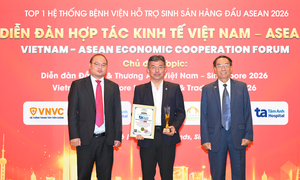 Hệ thống Bệnh viện Tâm Anh được vinh danh top 1 Đông Nam Á về hỗ trợ sinh sản
