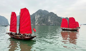 Lý do Quảng Ninh hoãn khai trương 'Thuyền ba vách Hạ Long'?