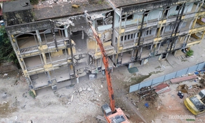 Zone 9 ở Trần Thánh Tông được tháo dỡ để mở rộng Nhà tang lễ Quốc gia