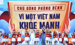 Hoàn tất tổng duyệt, sẵn sàng cho Lễ mít tinh Ngày Sức khỏe toàn dân