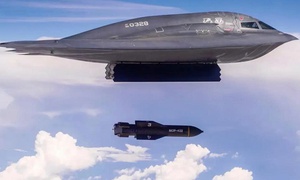 Máy bay B-2 Mỹ tấn công hầm trung tâm chỉ huy IRGC bằng bom 13 tấn