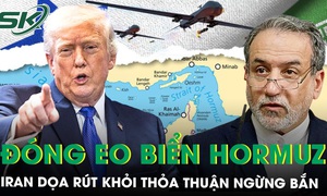 Iran đóng eo biển Hormuz, dọa hủy lệnh ngừng bắn, Mỹ lập tức lên tiếng cảnh báo ‘nóng’