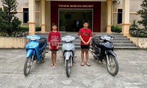 Mới 13 tuổi đã gây ra hàng loạt vụ trộm xe máy