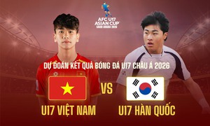 Kênh và link xem trực tiếp U17 Việt Nam đấu U17 Hàn Quốc ngày 10/5
