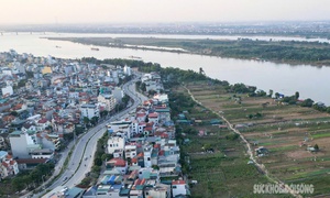 Hà Nội họp xem xét thông qua siêu dự án Trục đại lộ cảnh quan sông Hồng