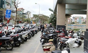 Hà Nội chính thức tăng phí sử dụng vỉa hè để trông xe