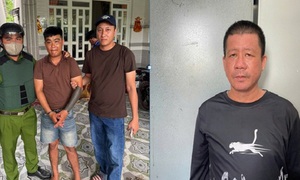 Bắt 2 đối tượng chém người vì mâu thuẫn chửi nhau qua điện thoại