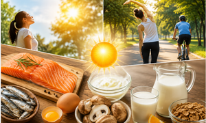 5 cách tự nhiên giúp tăng cường vitamin D, hỗ trợ xương và miễn dịch khỏe mạnh