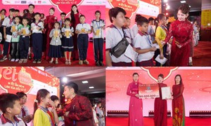 CEO Huyền Trang đồng hành cùng Sen Vàng trong chuỗi hoạt động thiện nguyện trao yêu thương