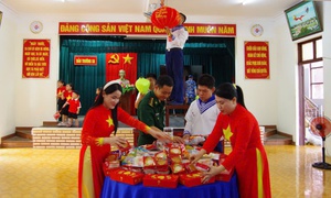 Trường Sa rộn ràng chuẩn bị Tết Thiếu nhi