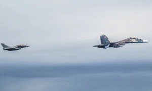 Tiêm kích Rafale Pháp và Su-30SM2 Nga 'so găng' trên bầu trời Baltic