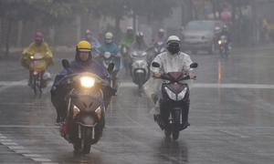 Cảnh báo những khu vực có mưa dông mạnh nhất chiều nay do không khí lạnh tràn về