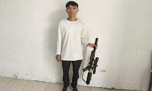 Phàn Văn Ngọc SN 2002 bị bắt vì mua súng, đạn chì qua mạng