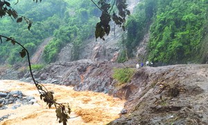 Những khu vực có nguy cơ cao xảy ra lũ quét, sạt lở đất do mưa lớn đêm qua