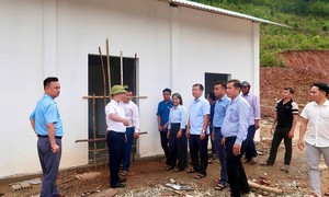 Nghệ An: Gần 100 hộ dân vùng sạt lở ở tâm lũ sắp có nhà mới trước mùa mưa bão