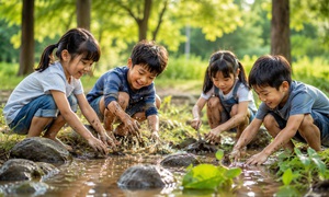 Vì sao trẻ ít tiếp xúc với thiên nhiên dễ bị hen suyễn, viêm da cơ địa?