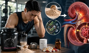Tập gym tăng cơ nhưng thận sẽ phải chịu áp lực 